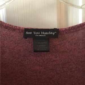3/4 length sweater